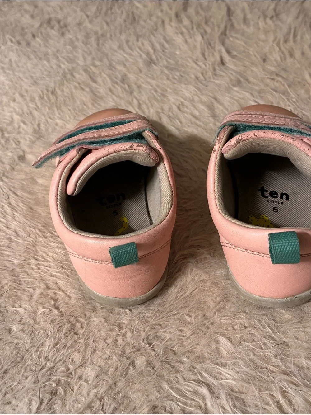 Pink Ten Little Walkers - OLD SIZING